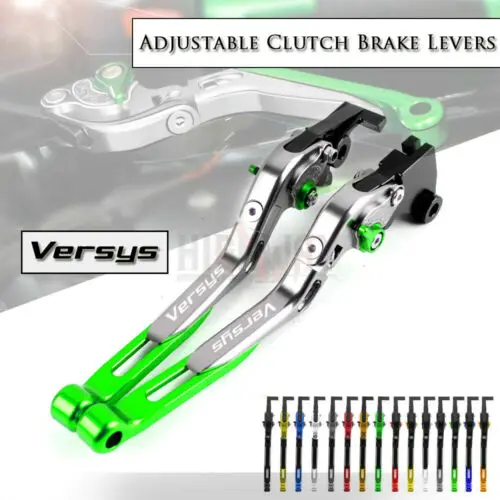 

CNC Aluminum Motorcycle Adjustable Folding Extendable Brake Clutch Levers for KAWASAKI VERSYS 300X 650 1000 2006-2023 2020