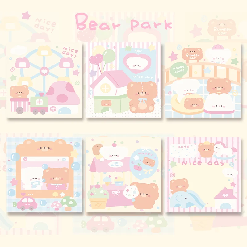 

Новый стиль мультяшного украшения Sticky Note для студентов