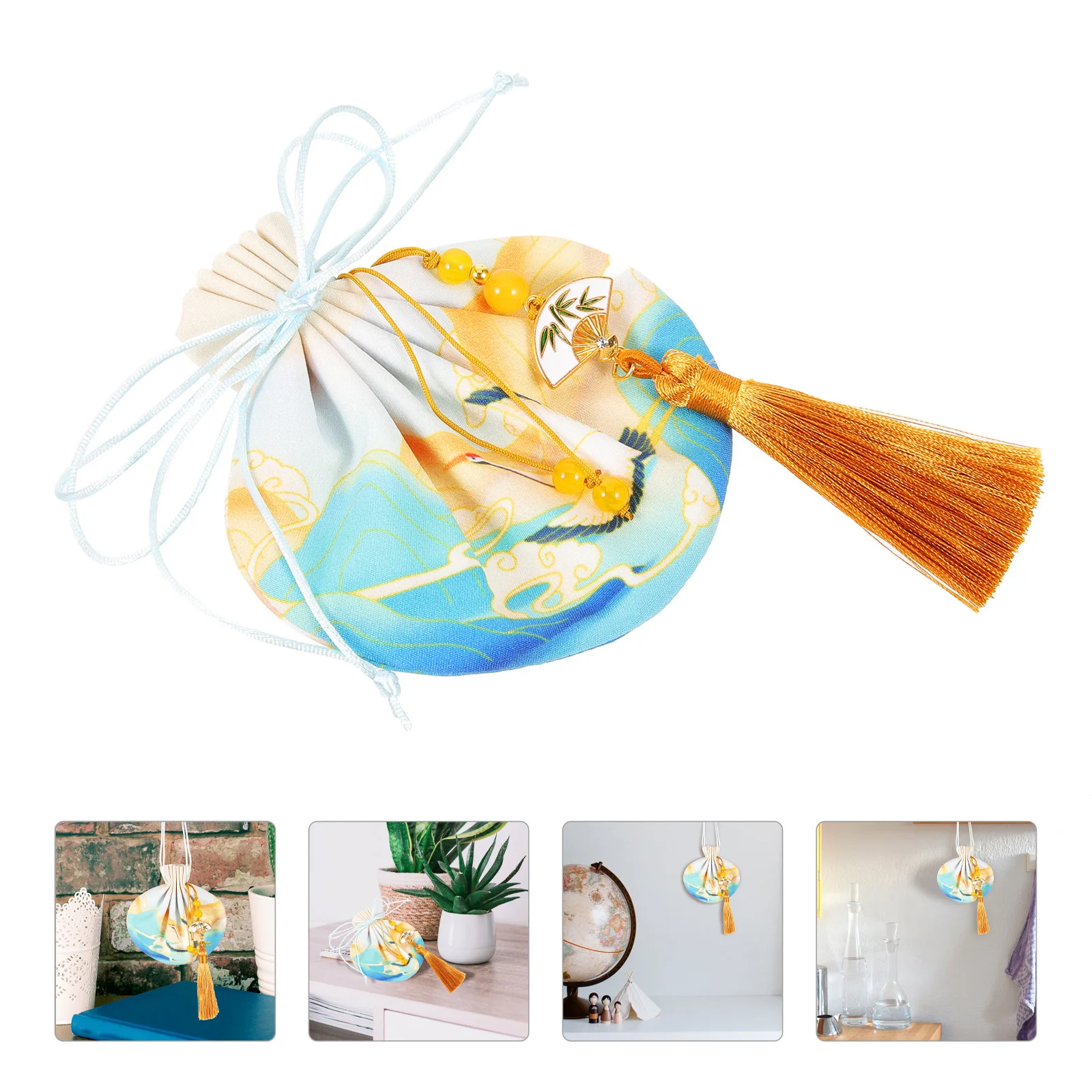 

Empty Fragrance Sachet Bags Polyester Lavender Perfume Holder Chinese Holidays Birthday Wedding Beads Bracelets