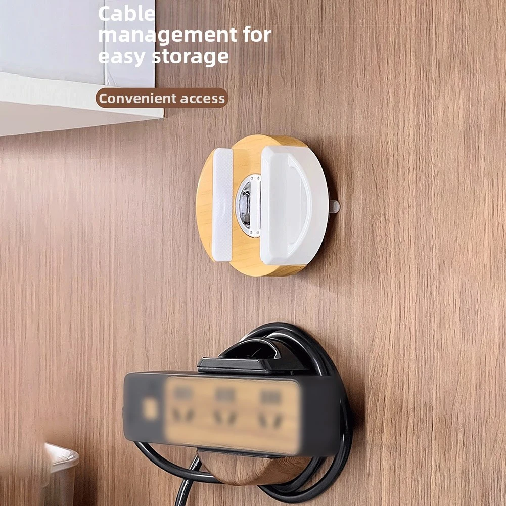 

Hot Sales Suction Cup Wall Socket Holder Adjustable Reusable Fixing Rack Easy To Install Punch-Free Power Strip Fixer Tool