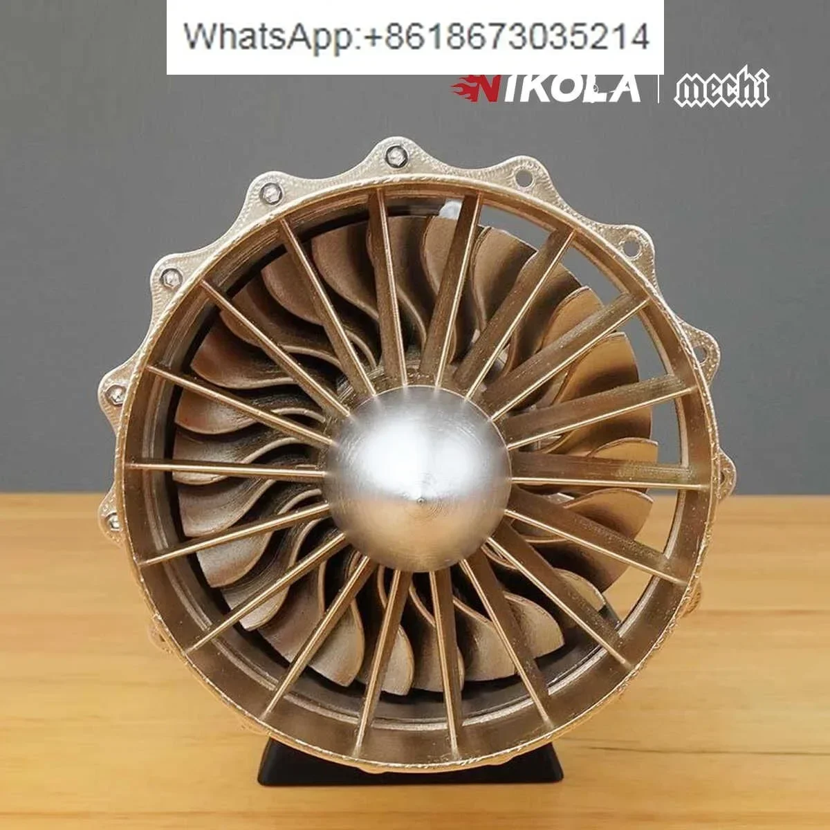 J-20 fighter turbojet engine assembly model J20 aircraft turbofan ornament