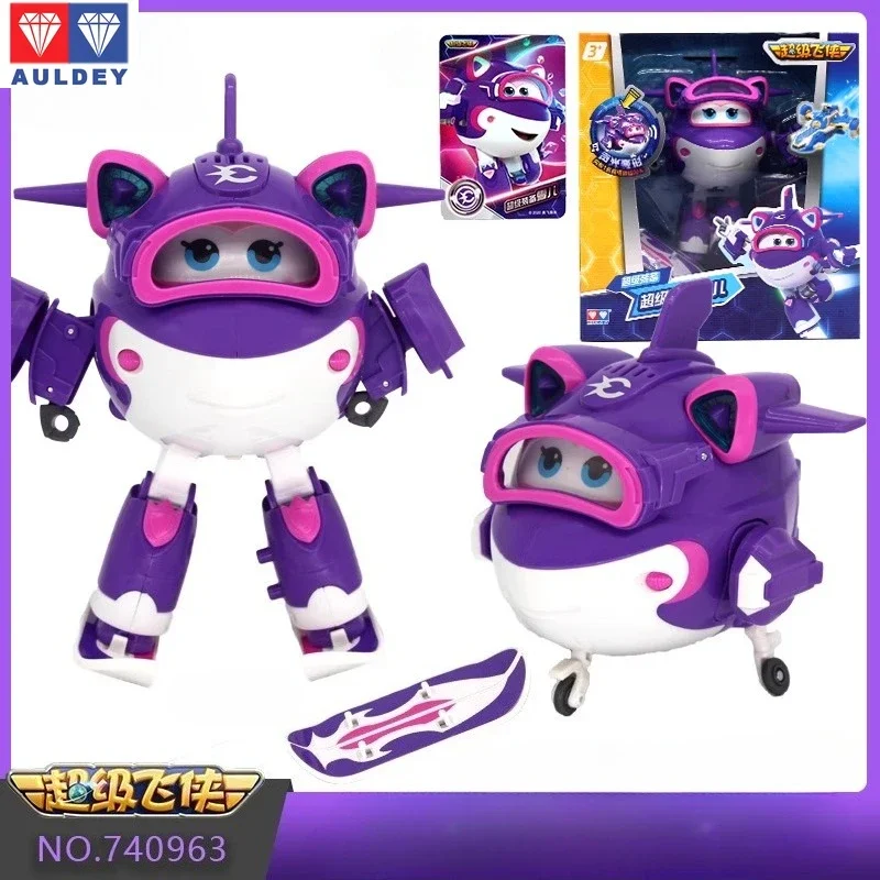 AULDEY ‌   Macchina di trasformazione originale Super Flying Man Xueer Millie Super Equipment Modello di telefono cellulare Regali di festa Disponibile