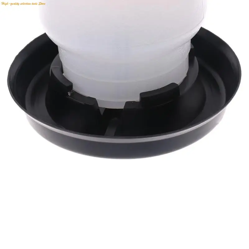 203f Chick Feeder Waterer แขวนภาชนะพลาสติกสัตว์ปีกสำหรับสัตว์ปีกในครัวเรือน