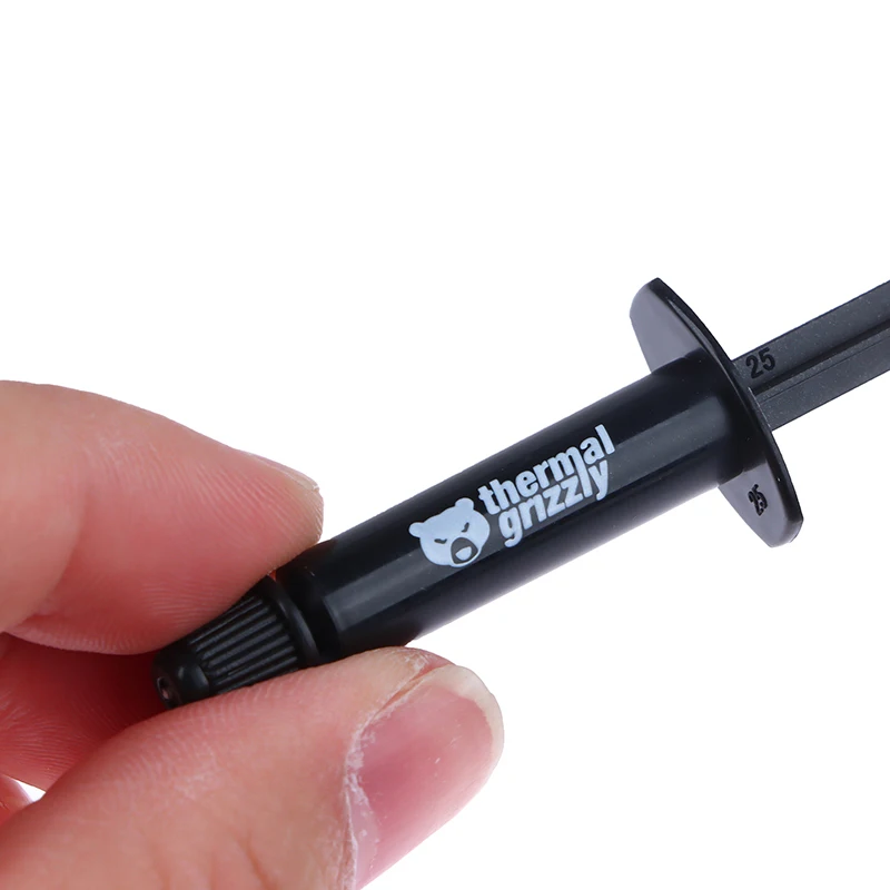 معجون حراري كريونوت أشيب حراري لمبرد وحدة المعالجة المركزية/وحدة معالجة الرسومات ، سعة كبيرة ، شحم سيليكون ، 1g