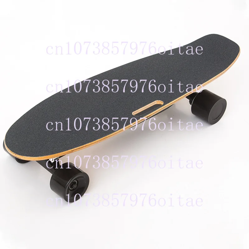 Four-wheel Electric Skateboard Double Warping Board Wireless Remote Control Skateboard Light Transportation Single/Double Drive