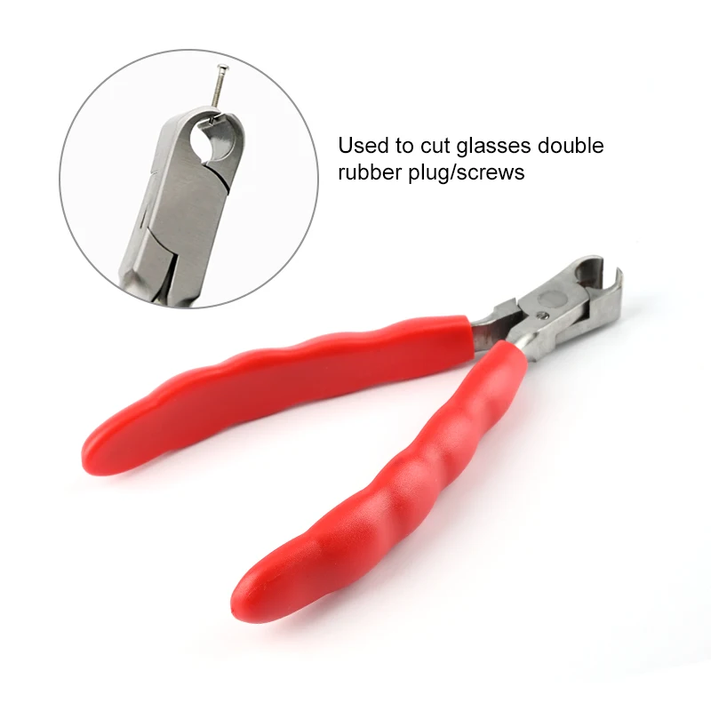 Eyewear Accessories Low MOQ Fast Shipping Custom Logo R-CB47 Rubber Stopper/Screw Cutting Pliers