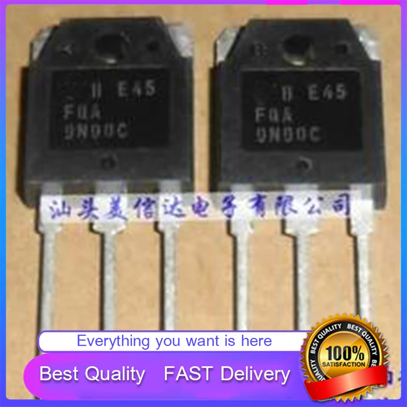 5 Pçs/lote Novo Original FQA9N90C Transistor de Efeito de Campo 9A900V TO-3P Boa Qualidade Em Estoque