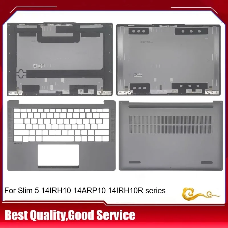 

New For Lenovo IdeaPad Slim 5 14 IRH10 ARP10 AHP10 AKP10 LCD back cover 5CB1Q83411 / Palmrest Upper cover /Bottom case,Gray