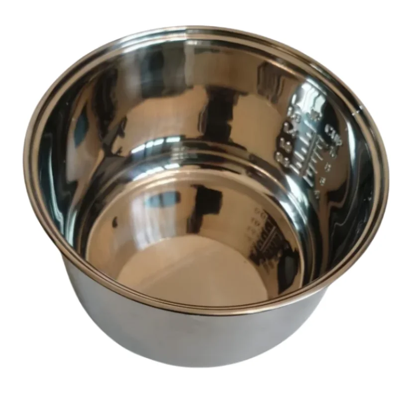 

304 stainless steel rice cooker inner pot for Poloris PMC 0517 replace non - stick inner bowl