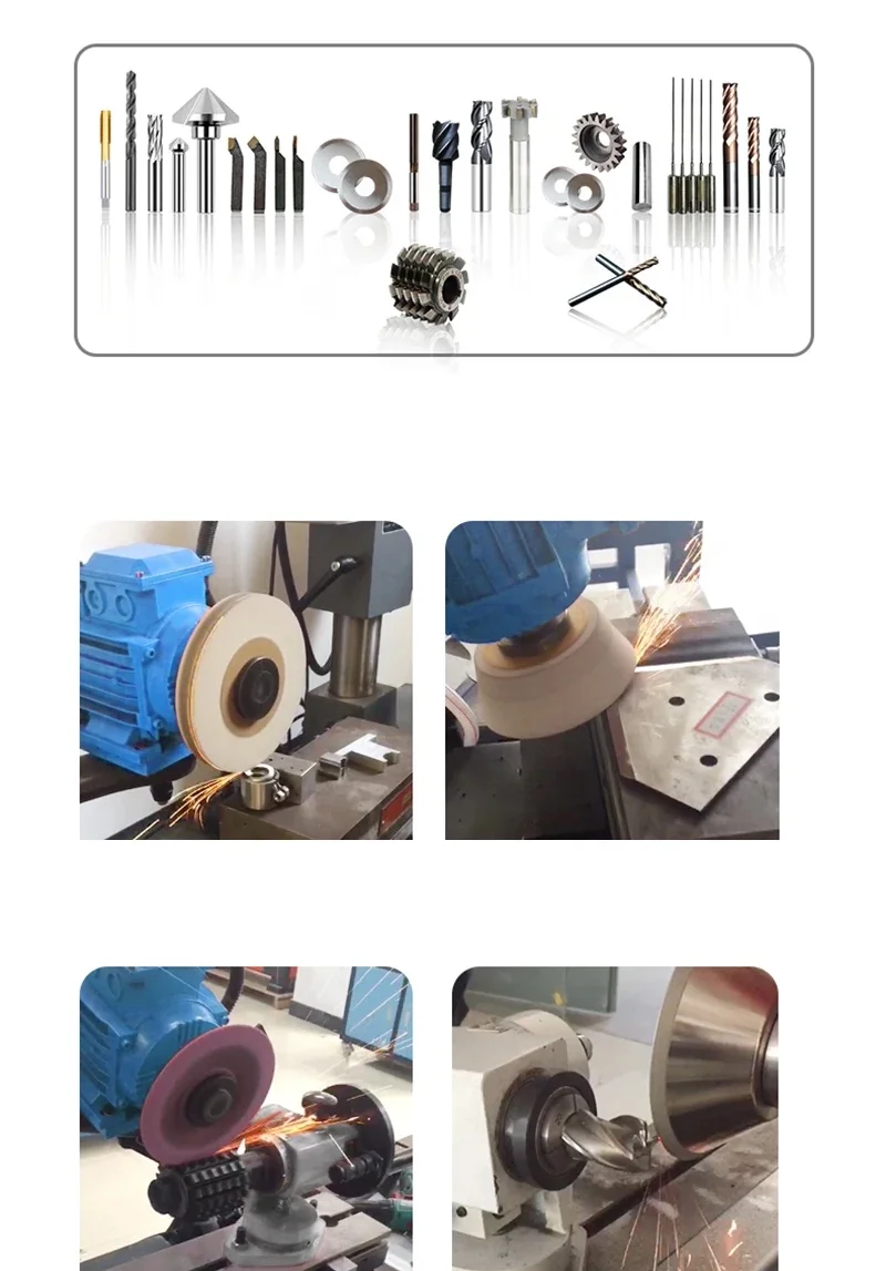 Universal Cutter Grinder Drill Sharpener with 50S Accessories Sharpening Milling Machine for Rubber Product Making