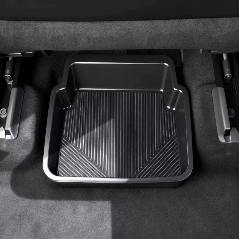 Universelle Silikon-Aufbewahrungsbox für Limousinen und SUVs, nass-trocken einsetzbar, rutschfest, geräuschlos, Auto-Innenraum-Organizer – Detail 3