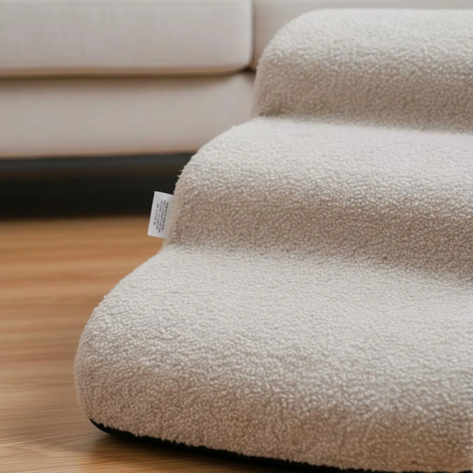 

Non-Slip Pet Stairs Washable Senior Dog Stairs Small Dog Ladder Soft Foam Pet Staircase Stable Structure for Sofa
