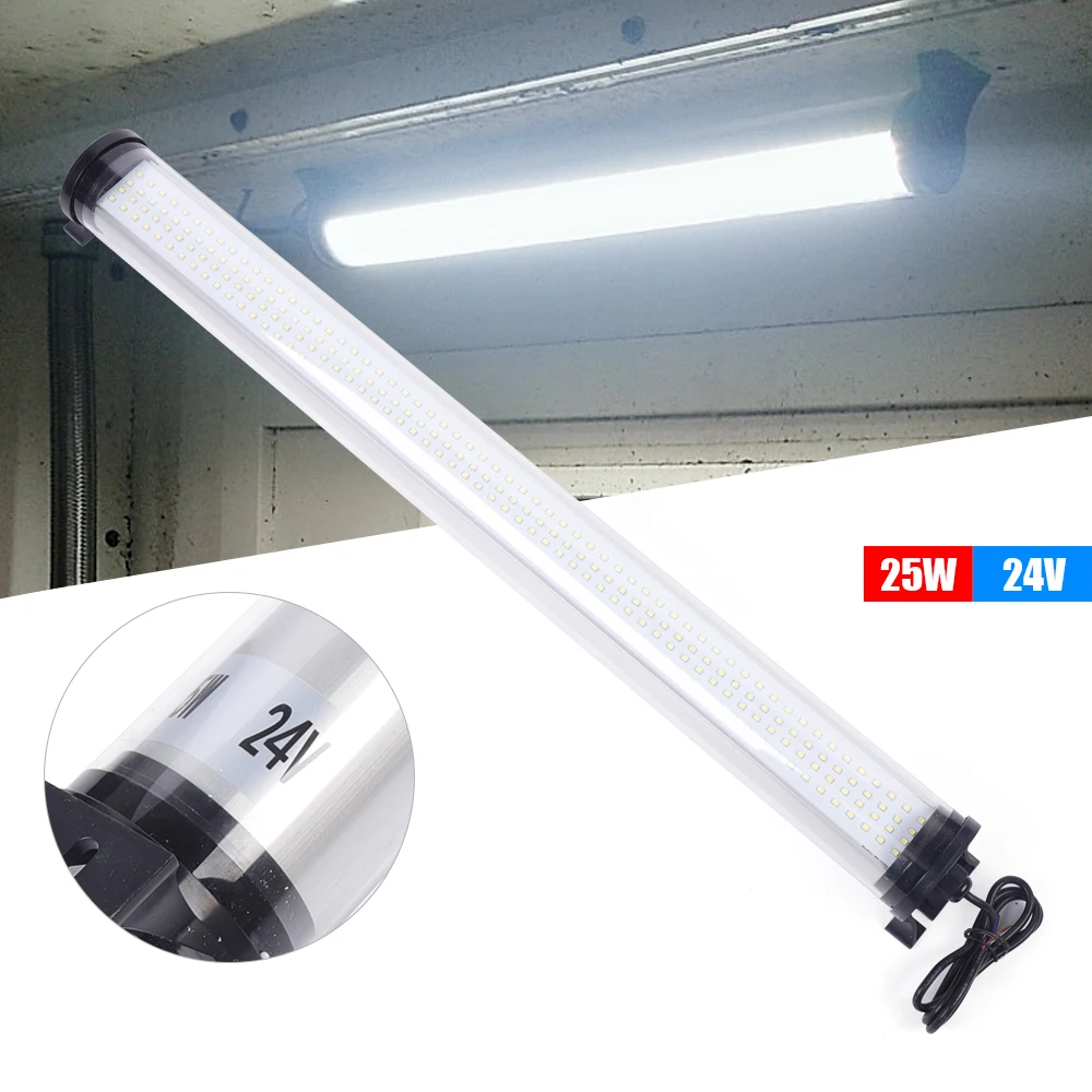 Luz de trabajo LED de 25W IP65 impermeable 2500lm 6000-6500K luz blanca 120 °   PC con cubierta transparente para montaje en pared con haz