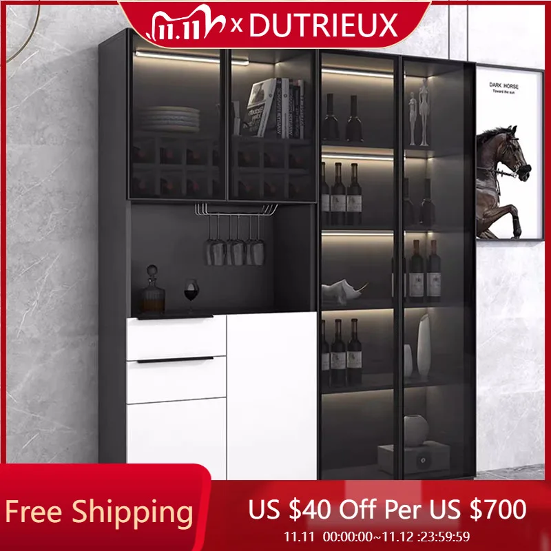 

Wine Bookcase Cabinets Librero Decor Storage Organizer Living Room Cabinets Magazine Racks Wood Gabinete Chinese Style Furniture