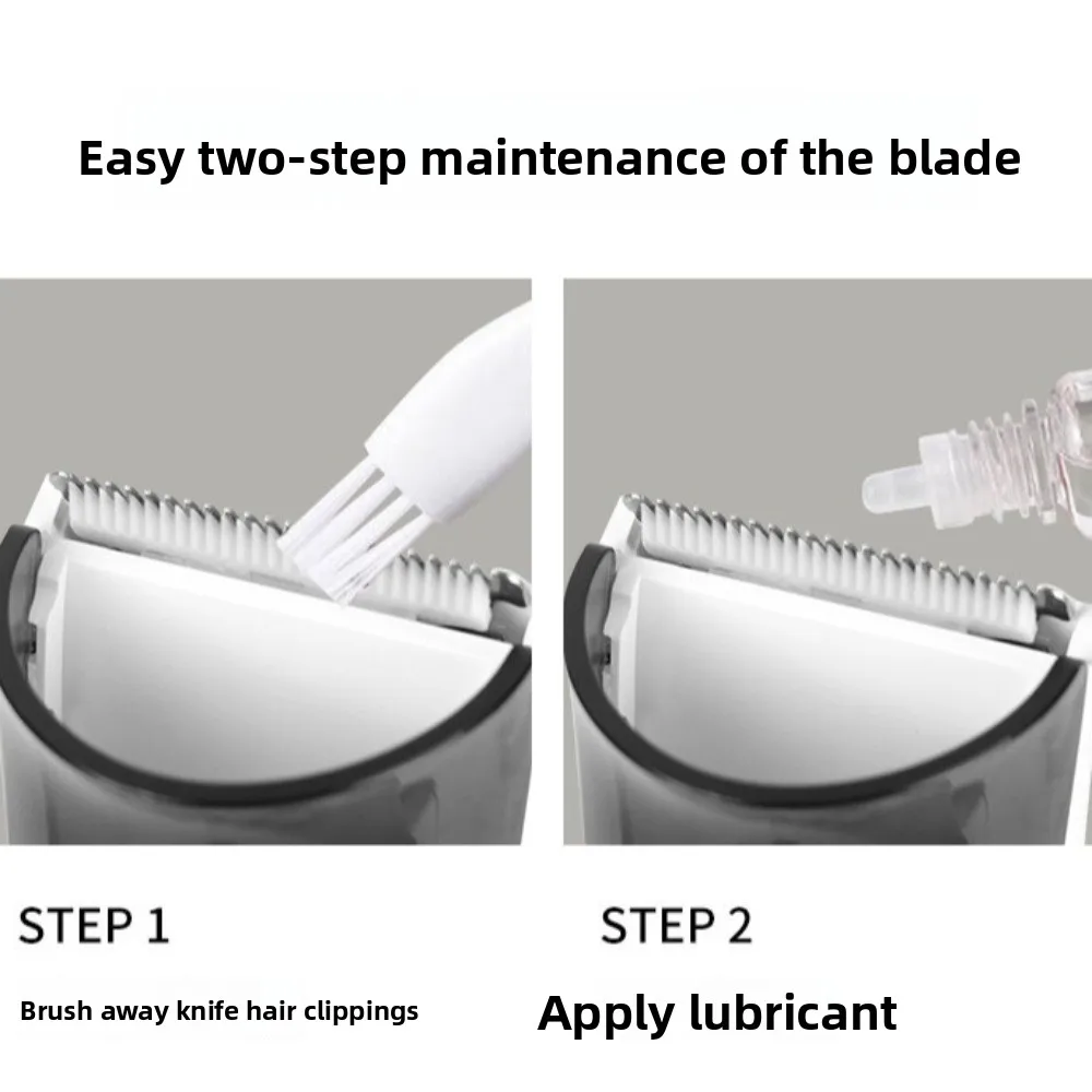 

New Mini Hair Clipper Waterproof Cordless Hair Clipper Quiet Operation Low Noise Electric Razor Toddler