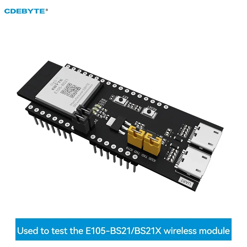 

2.4GHz NearLink SLE Module Test Board BS21 Chip Wireless Transmission Cost-Effective 6dBm CDEBYTE E105-BS21-TB