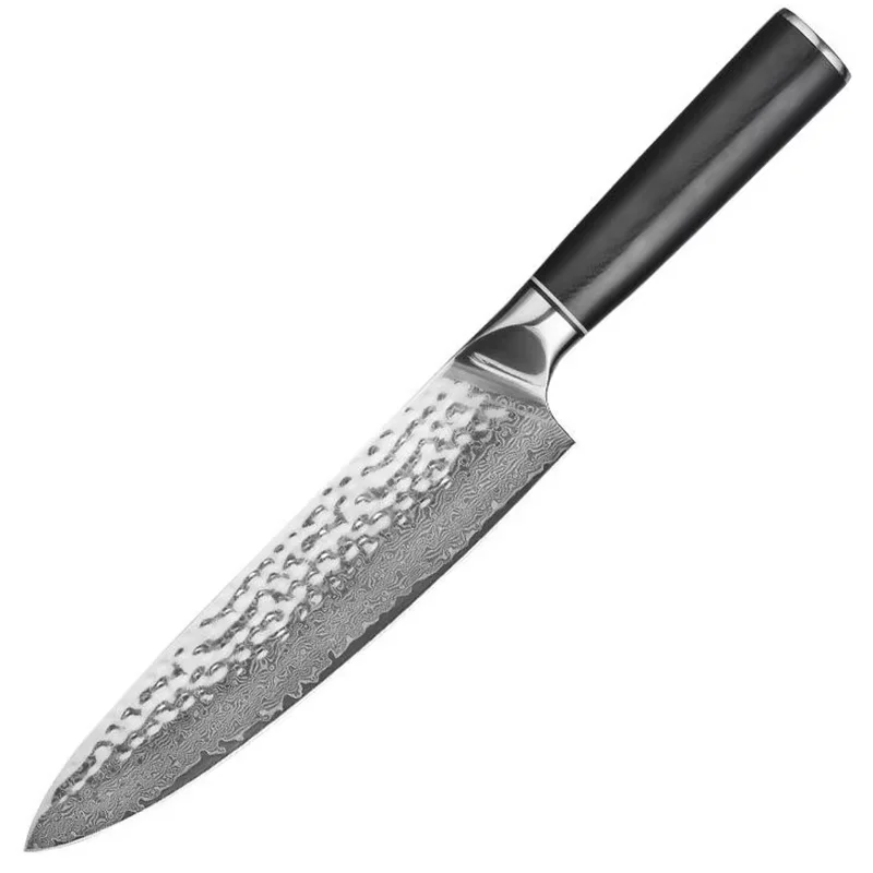 

korknife 8 inch Chef Knife 67 Layers Damascus Steel Sharp Blade Kitchen Knives Vegetable Meat Cutter Tools