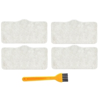-AT37 5Pcs Steam Vacuum Cleaner Mop Cloth Cleaning Pads For Xiaomi Deerma DEM ZQ600 ZQ610 Handhold Cleaner Mop Accessory