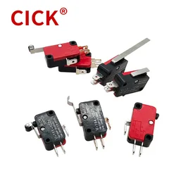 10 PCS Micro Switch 2/3Pin NO/NC Mini Limit Switch 125VAC V-155 Roller Arc lever Snap Action Push Micro switches