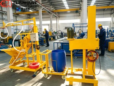 Hot Sale Grc Glass Fiber Spray Machinery Fiberglass Cement Spray Machine For Relief Crafts Construction Equipment