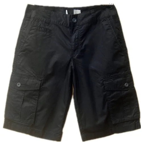 High Waist Men's Casual orts Workwear Pants Loose Fit Multiple kets Cotton 00% Summer Thin Straight Leg Basic Sle