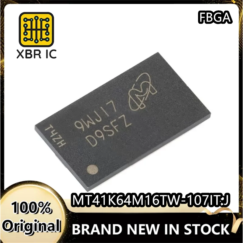 

(8/20 pieces) MT41K64M16TW-107IT:J package FBGA-96 screen printing D9SFZ new original authentic spot delivery fast