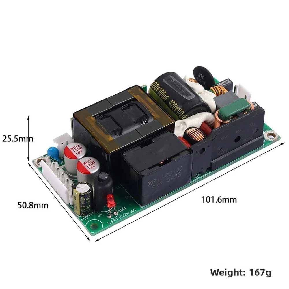 225W AC To DC 48V Switching Power Supply Module 115-230V Input 48V 2.92A Output 10.16*5.08*2.55cm Electronic Device Accessories