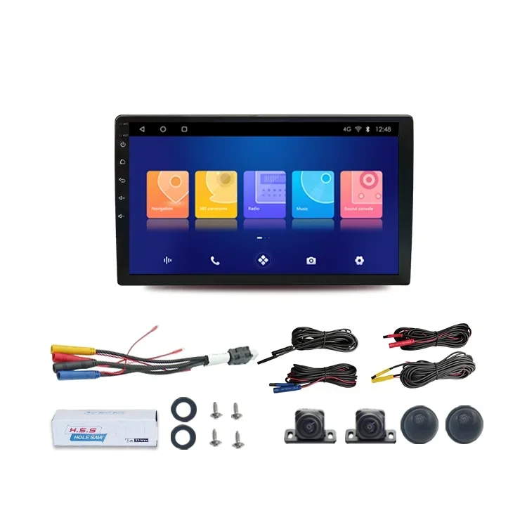 

Wemaer 9Inch Car Radio Stereo Night Vision Car Android Player 3D Panoramic Surround Bird View 360 Degree Car