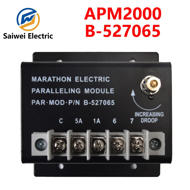 APM2000 Generator Controller Electric Parallel Module B-527065 Automatic Controller for MARATHON