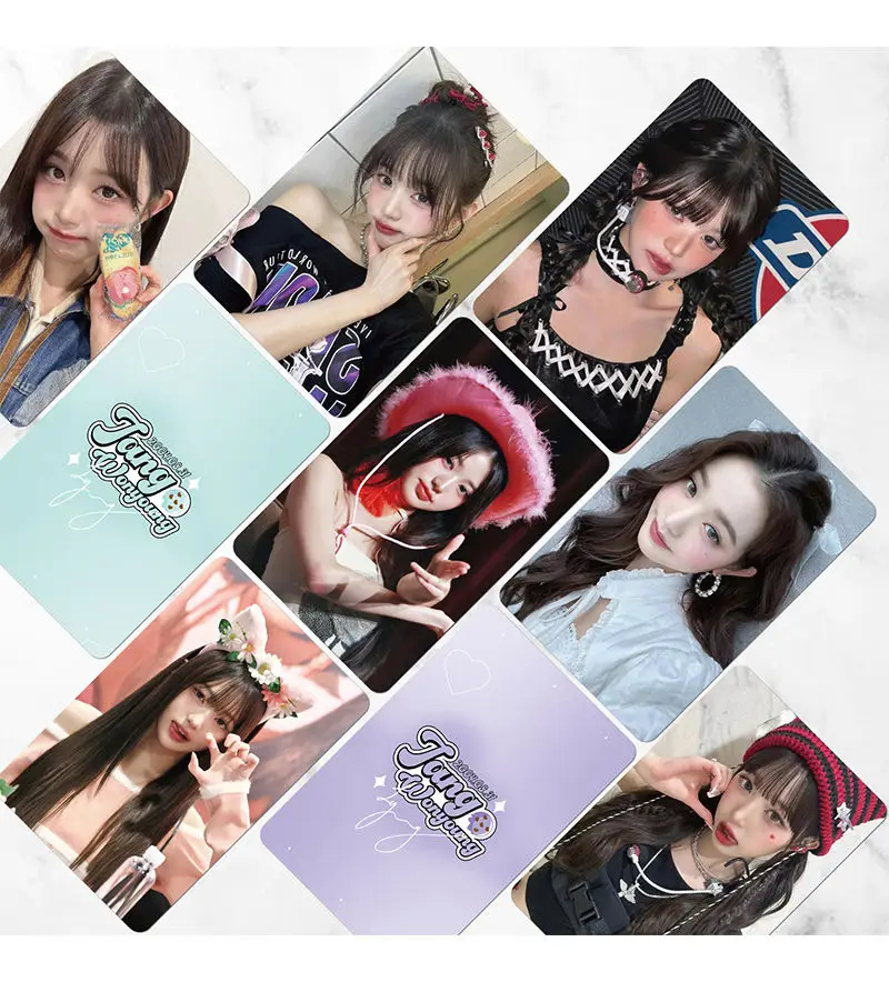 한국 엔터테인먼트 걸그룹 엽서 55장, 팬 컬렉션, 로모 카드, 스타 주변기기 포토카드, 서포트 카드