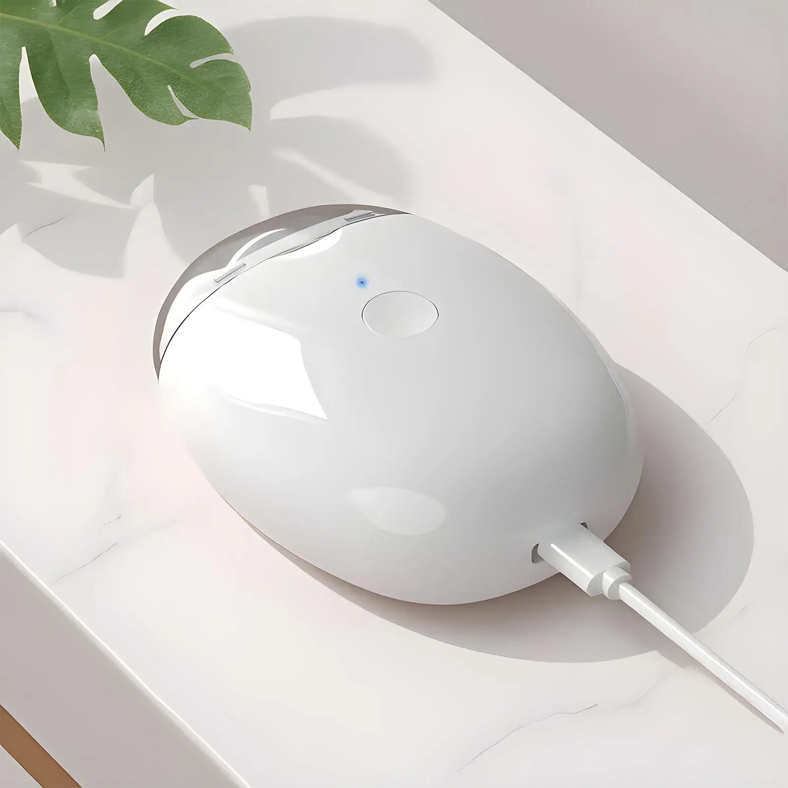 Automatic Nail Polisher With LED Light Electric Nail Trimmer And Polisher Rechargeable Nail Tool For Home Salons