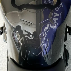 3D Resin Clear Universal Motorcycle Gas Tank Pad Protection Cover