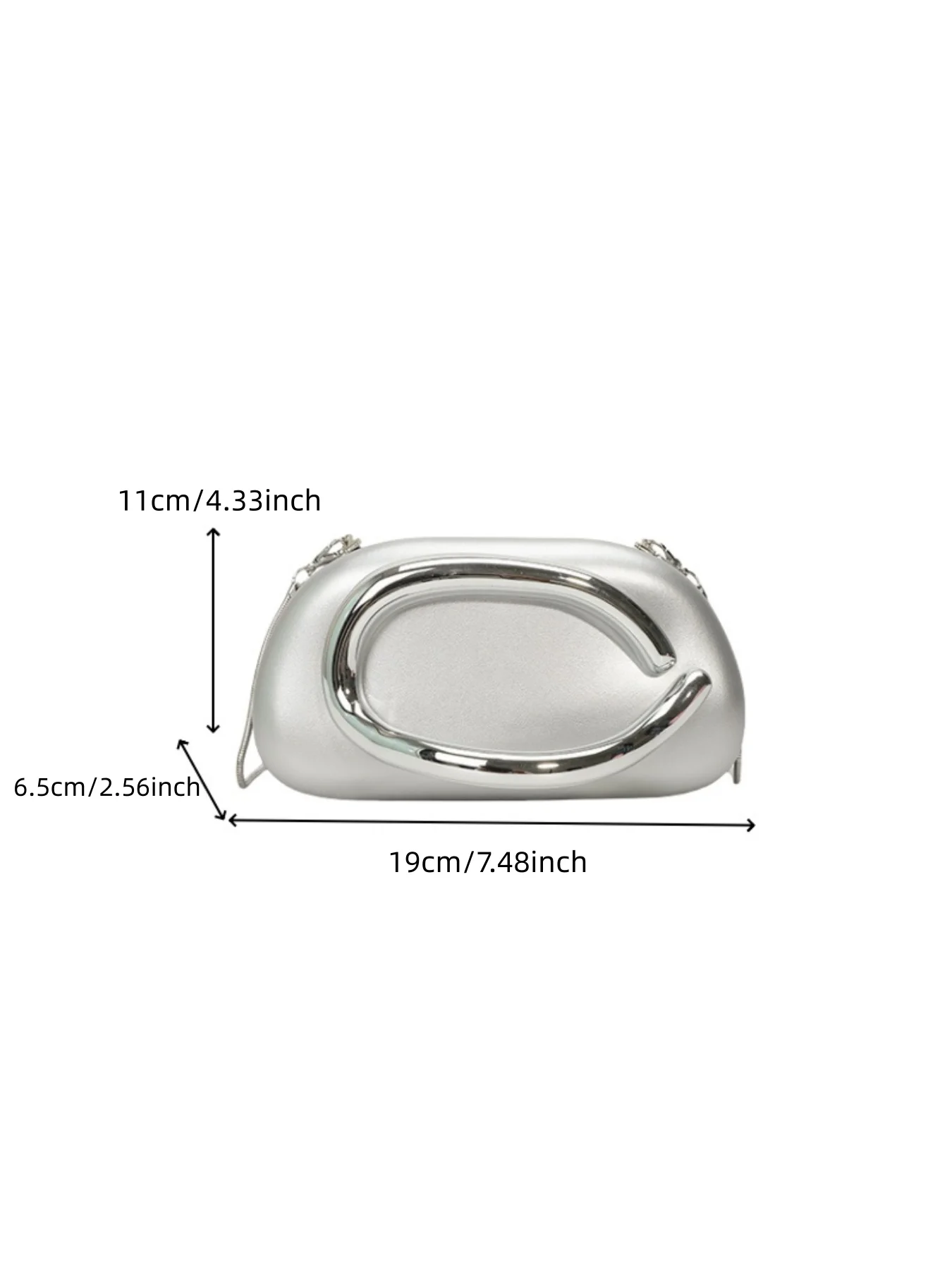 Ladies' elegant and fashionable handbag, suitable for all occasions such as weddings, dances, and dinners view 3