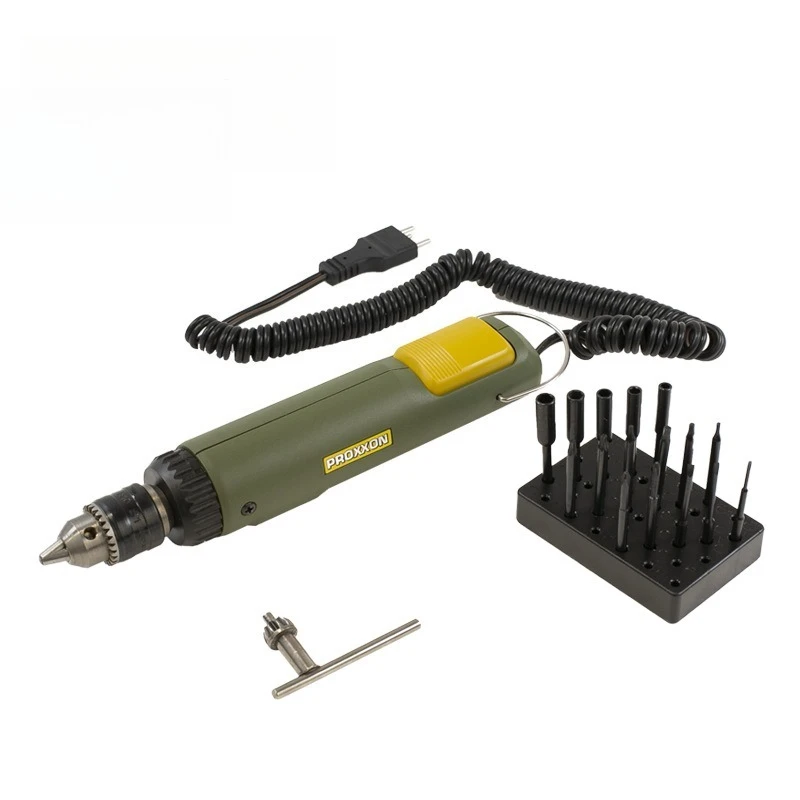 Proxxon MIS 1 No.28690 Micro Electric Screwdriver, Precision Mini Electric Driver for Fine Assembly & Repair