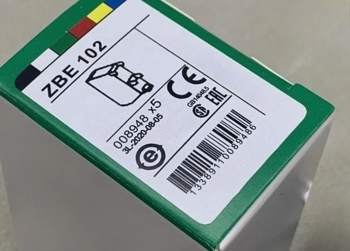 Brand New Original 10Pcs Button Switch Contact Block Zbe-101 No / Zbe-102 Nc Xb4/Xb5 Fast Delivery