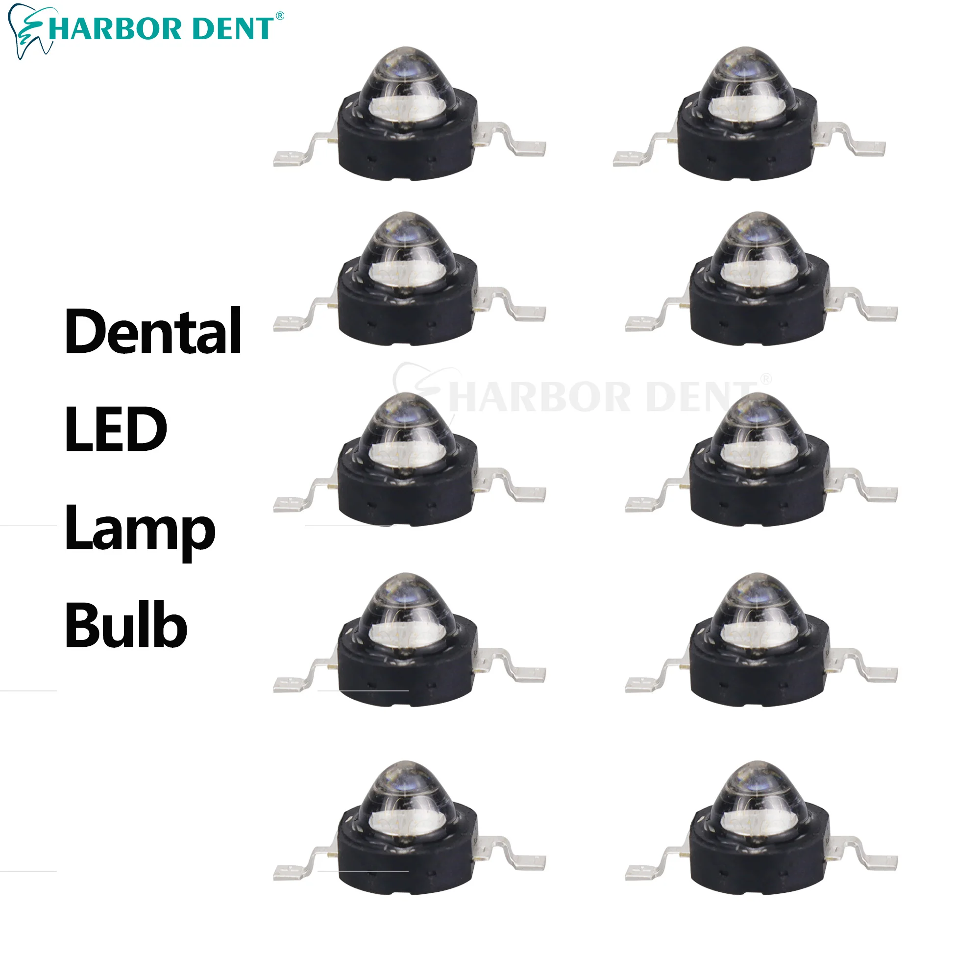 1/5/10pcs Dental Lamp Bulb For 5W 3.5V Led Bulb Curing Light Woodpecker DTE Light Cure Dental Equipment Accessories