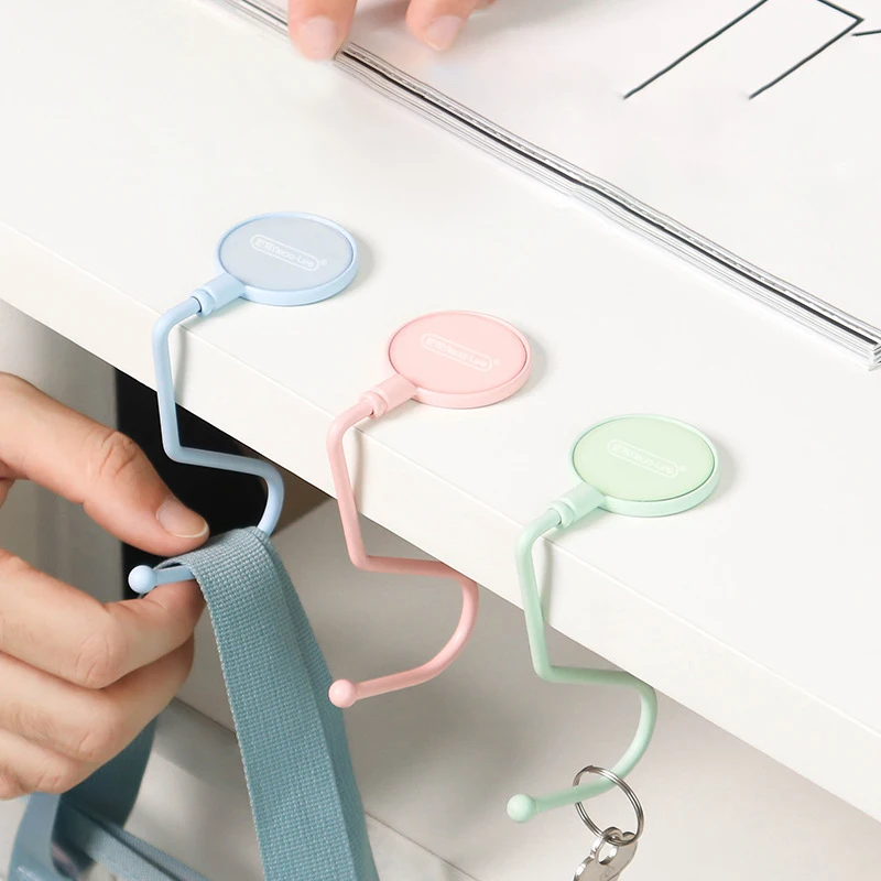 شماعات حقيبة موراندي لطيفة ، للخدمة الشاقة ، خطافات حقيبة محفظة الطاولة ، حقيبة سفر ، شماعات حقيبة جانبية للطاولة من Kawaii ، منظمي مكتب المكتب