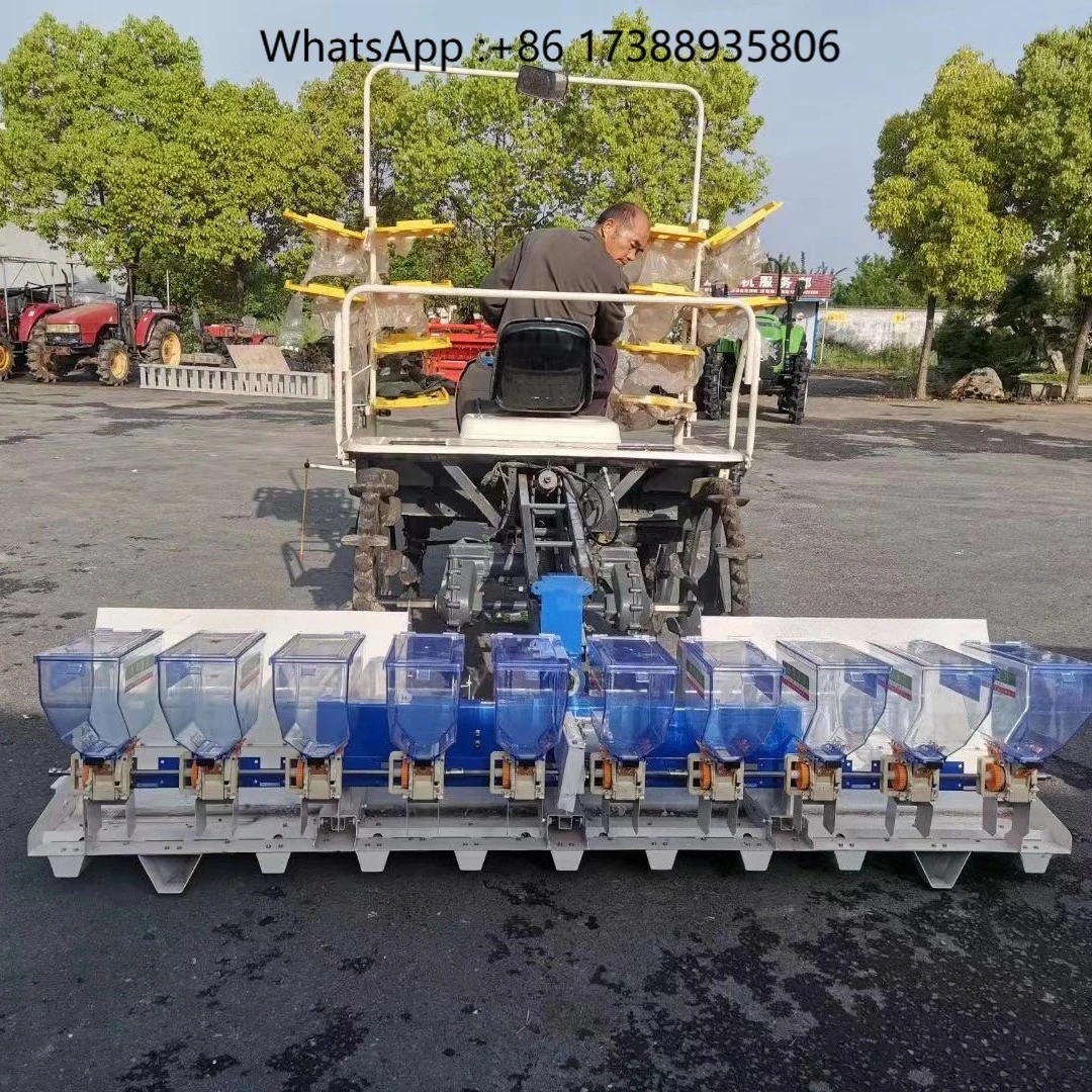 Automatic Direct Drum Paddy Rice Seedling Planter Rice Seed Planter