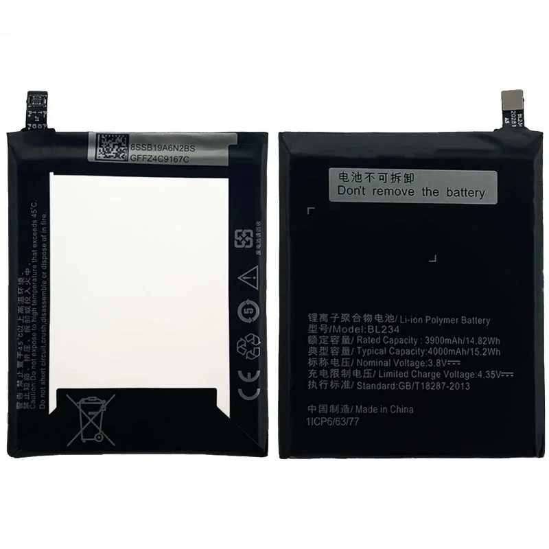 BL234 for Lenovo A5000The Mobile VersionP70-T/P70T Vibe PimP1MA40  Phone Battery High Quality  Replacement Bateria Grade A Cell