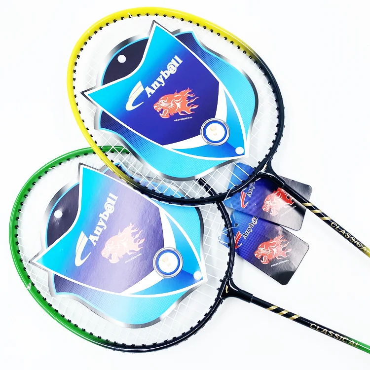 

sports Wholesale Cheap Price Badminton Racket Aluminum Alloy material Badminton Racquet With String and a bag badminton racket