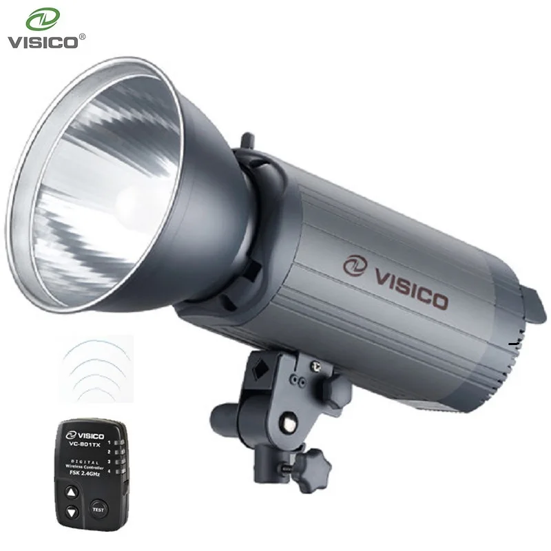 

VISICO VC-1000HH 1000W Monolight Studio Flash with Reflector and Nikon/Canon Transmitter