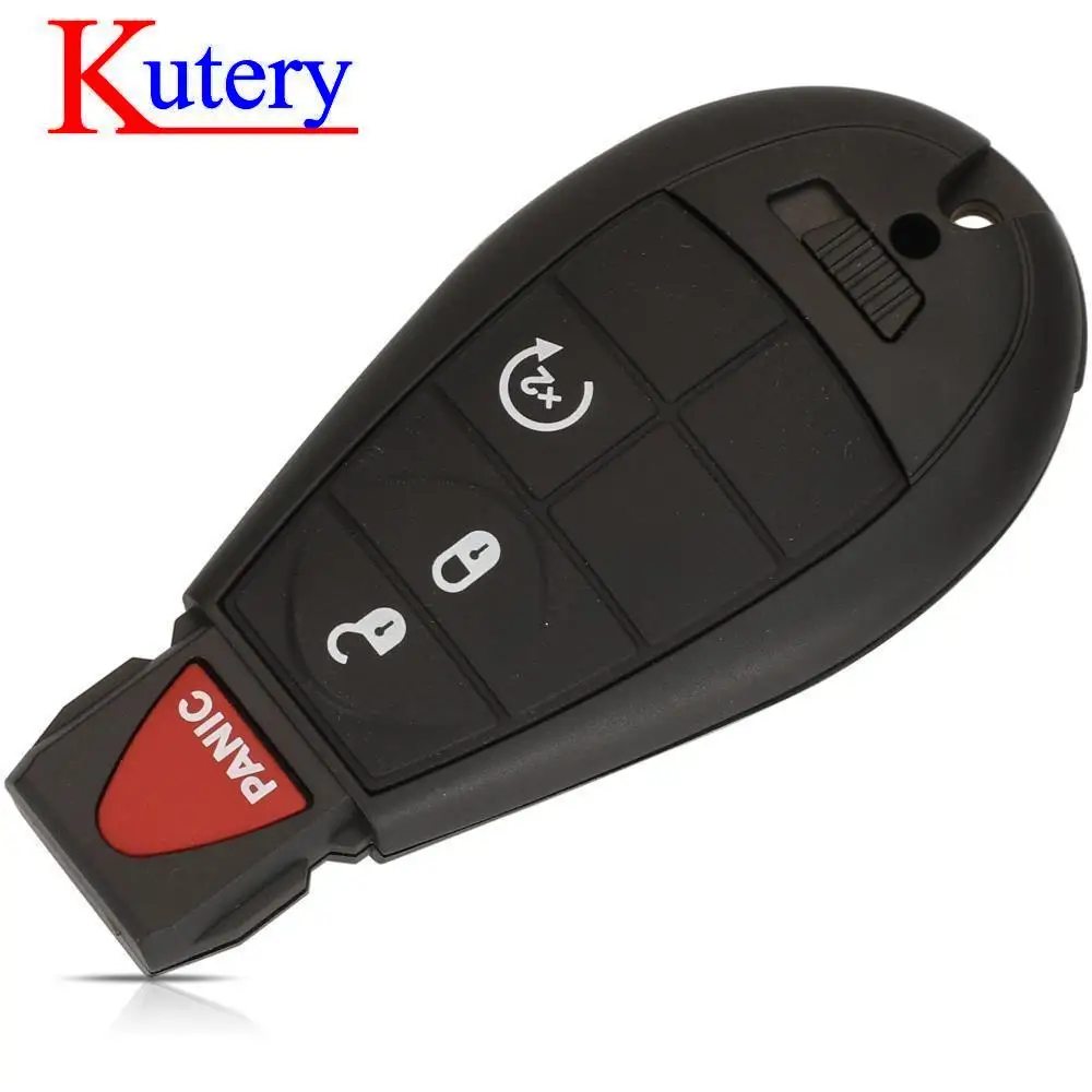 jingyuqin 3/4/5 Buttons GQ4-53T 433.92MHz ID46 PCF7961 Chip ASK Remote Car Key For Dodge RAM RAM 1500 2500 3500 2013-2019 GQ453T