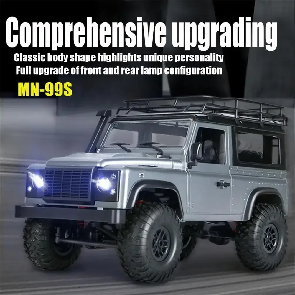 1:12 MN Model RTR Version WPL RC Car 2.4G 4WD MN99S RC Rock Crawler D90 Defender Pickup Remote Control Truck Toys Gifts Toys