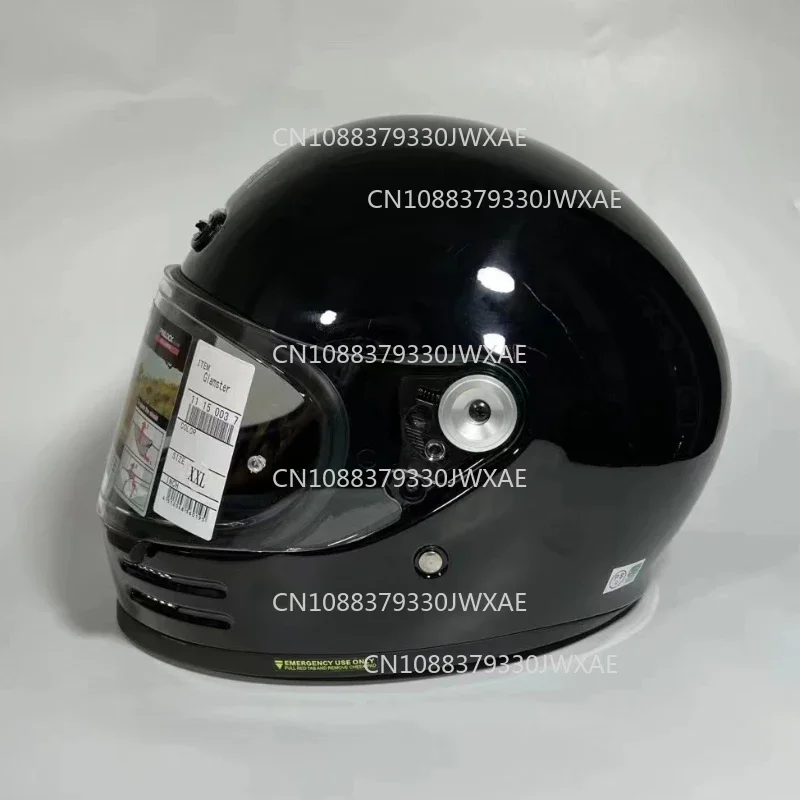 Full Face Motorcycle Helmet High Quality Fiberglass RAPIDE NEO Retro for Leisure and Cruise Motorcycle Protection Cascos