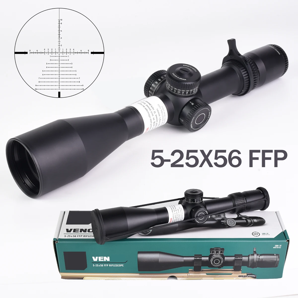 Outdoor Hunting Lab - VT 5-25X56 (FFP) Tactical Optics Scope