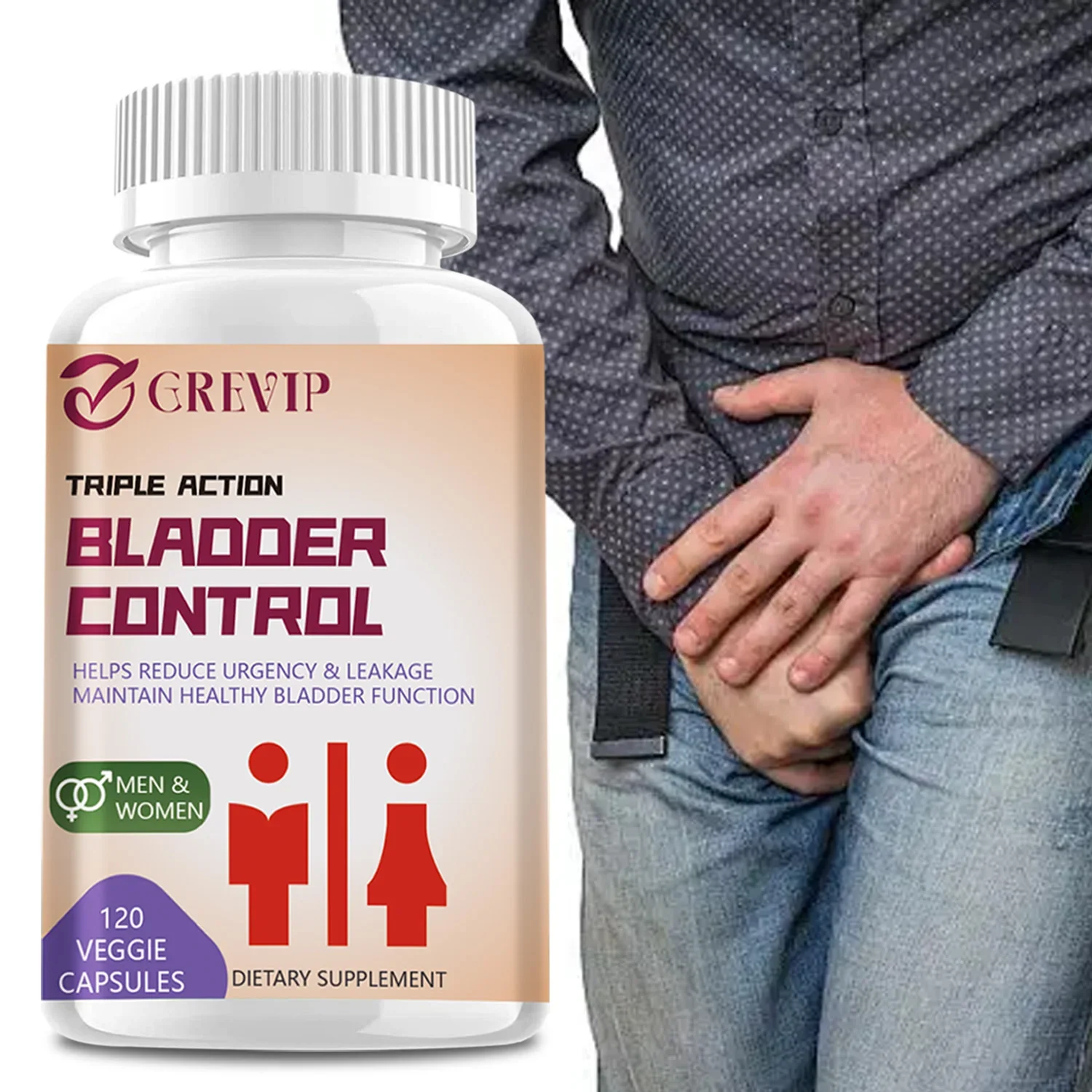 Bladder Control - Reduce Sudden Urge To Go To The Toilet, Urinary Leakage, Improve Urination