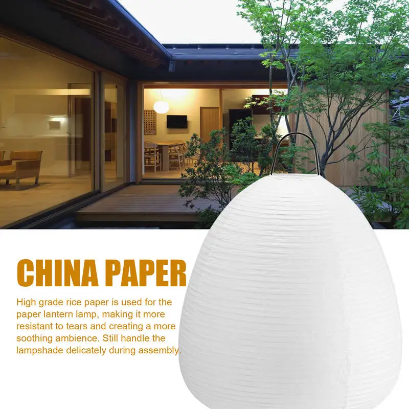 AC62-Harmony Illuminated Akari Paper Lamp,Wabi-Sabi Decorative Lamp Inspired By Noguchi Rice Paper, Rice Paper Lamp