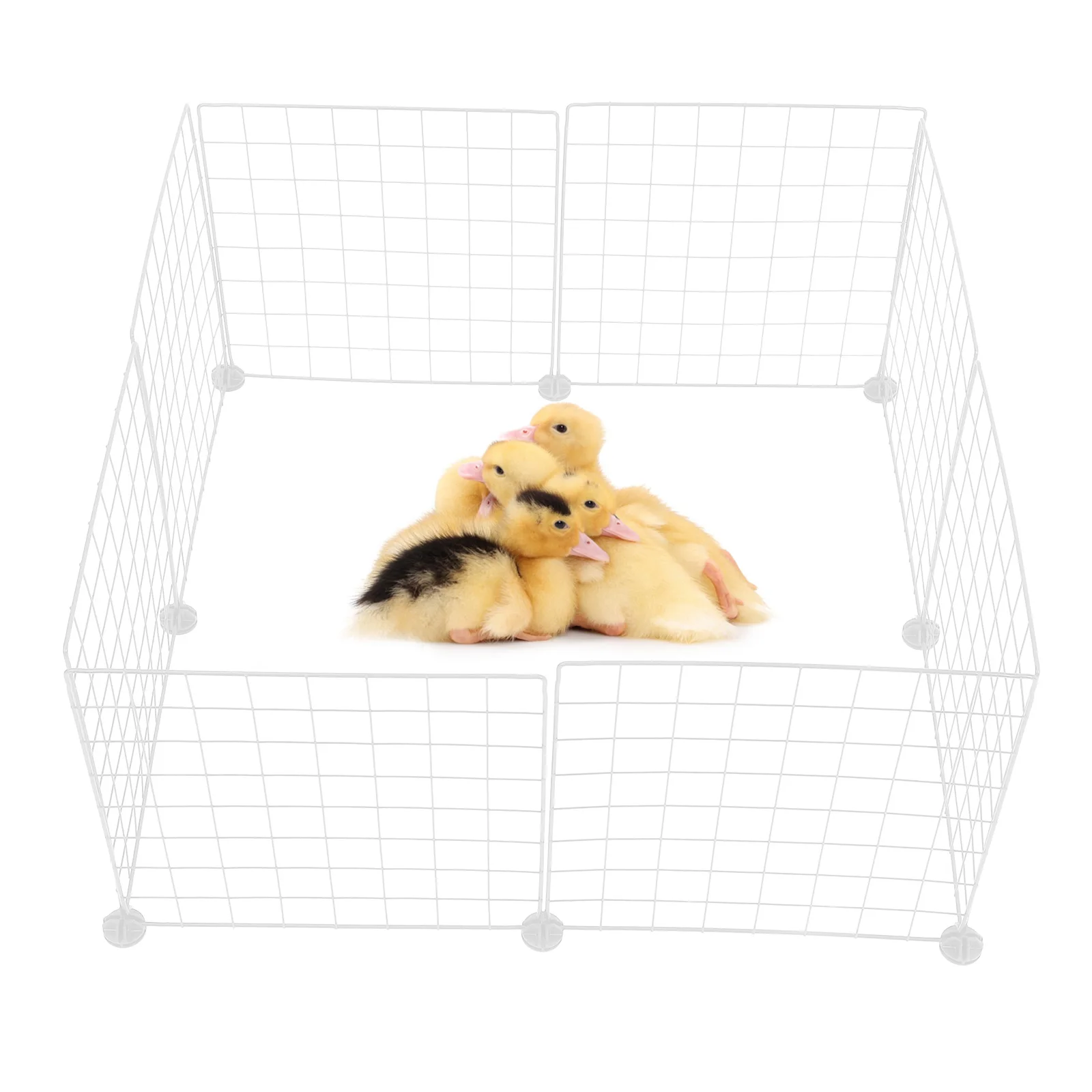 

Rabbit Playpen Small Animal Fence Cage Divider for Guinea Pigs Indoor Kitten Travel