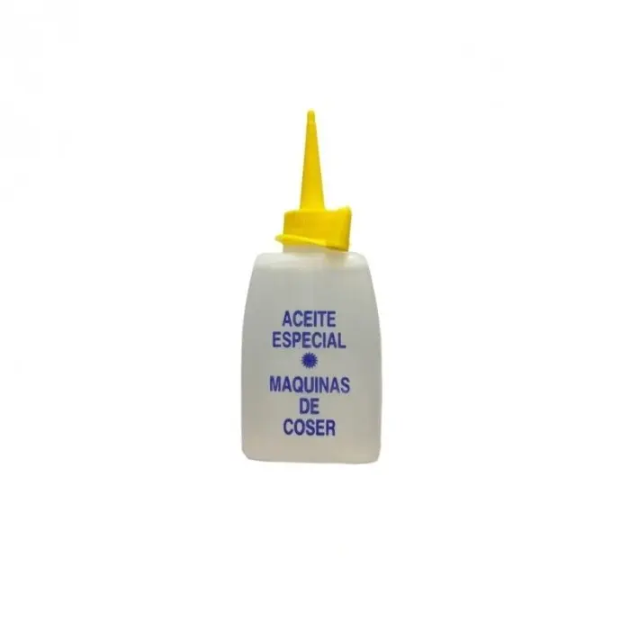 Aceite para Máquina de Coser Alfa, Lubrica y Conserva, Bote de 100 Ml