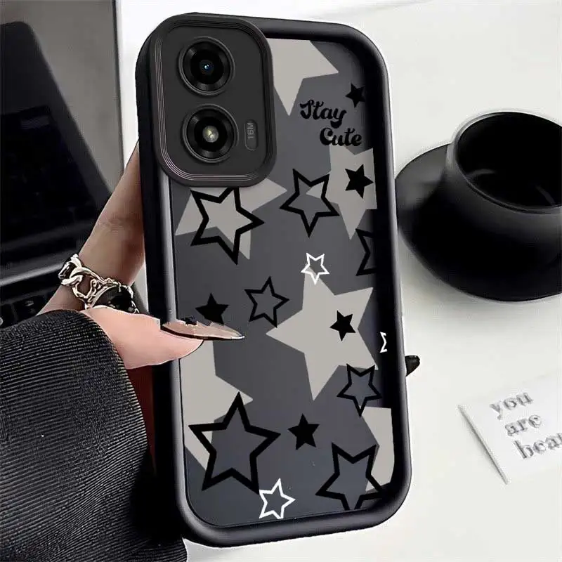 G04S Pentagram Sky Eye Ladder Phone Case For Motorola Moto G04S Cover